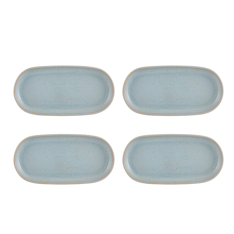 Gemstone Moonstone Stoneware Salad/Dessert Plate