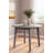 Extendable Round Solid Wood Base Dining Table-112384467-112384466