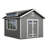 Windemere Wood Storage Shed 10 ft. W x 12 ft. D (Professional Installation Available)-113449379