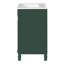 Ensemble de meuble-lavabo simple moderne 24 po avec tiroirs profonds et tablette réglable pour petits espaces Modern French-1822276395-1822276399