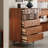 Modern Walnut Solid Wood Sideboard