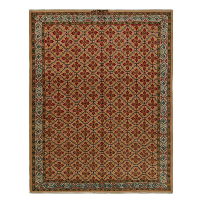 Hand Knotted Wool Rug