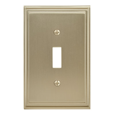 Mulholland 1-Gang Toggle Light Switch Wall Plate