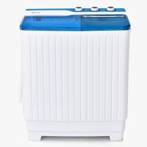 Costway High Efficiency Portable Washer & Dryer Combo in White with Child  Safety Lock