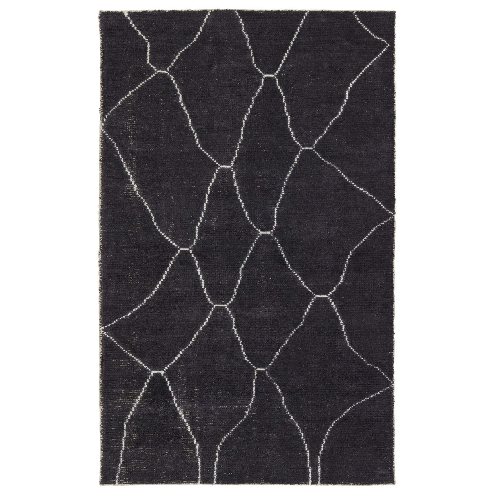 Rowan Handmade Rayon / Viscose Rug, Rectangle 5' x 8'