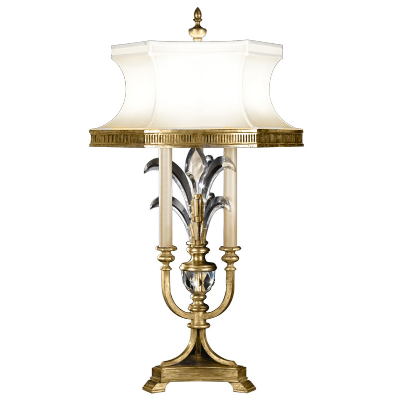 Beveled Arcs Table Lamp