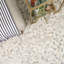 Nature Flower Carrara Marble Mosaic Tile-1370873278
