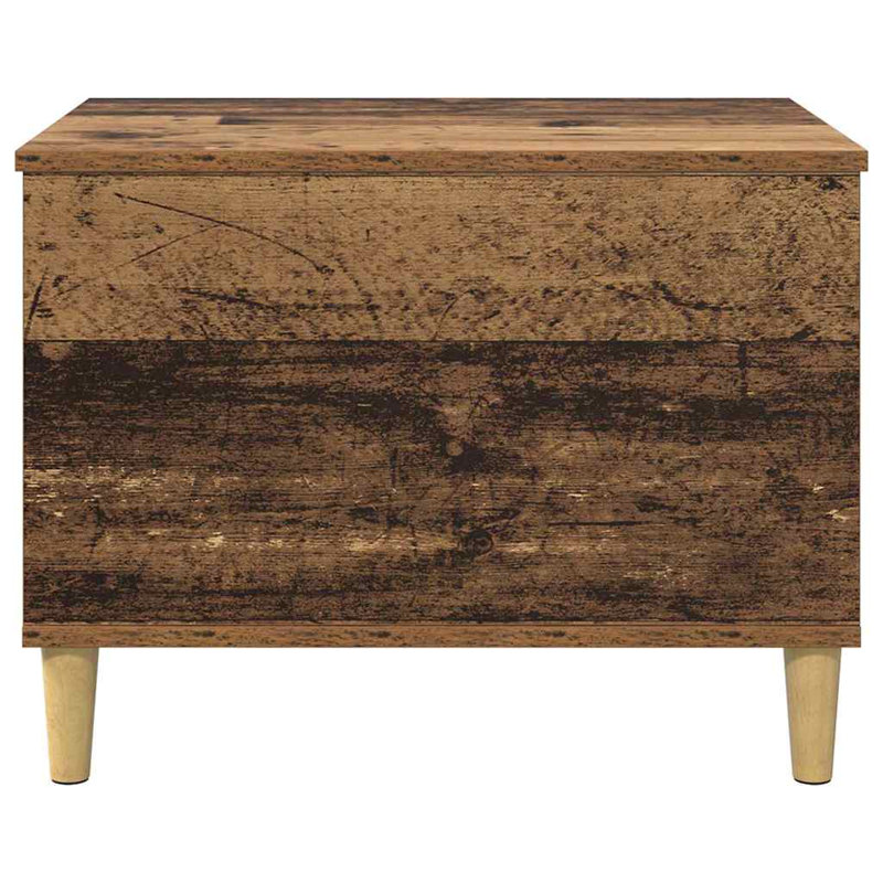 60cm W Bedside Table, Old Wood