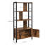 Andjoua 154.5cm H x 74cm W Bookcase-1705866205