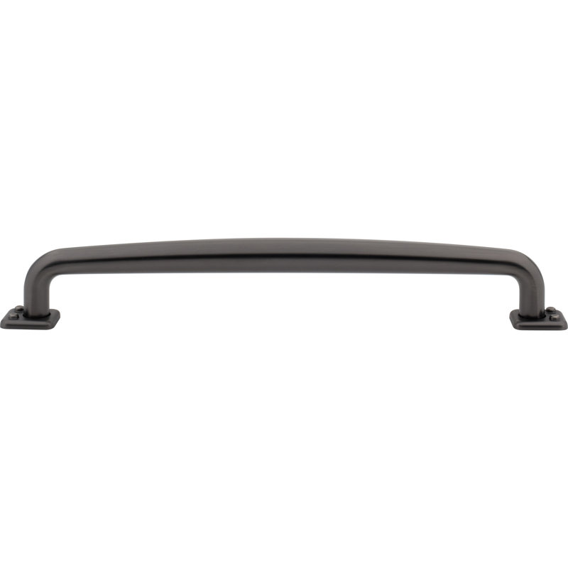Slate Industrial 12" Appliance Pull with Mounting Hardware
