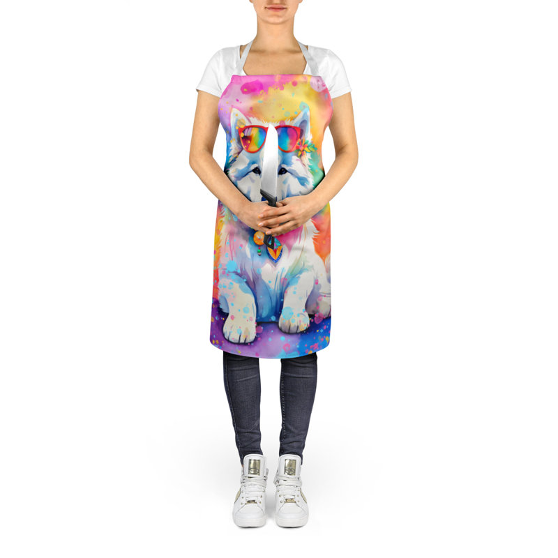 No Pattern Bib Apron