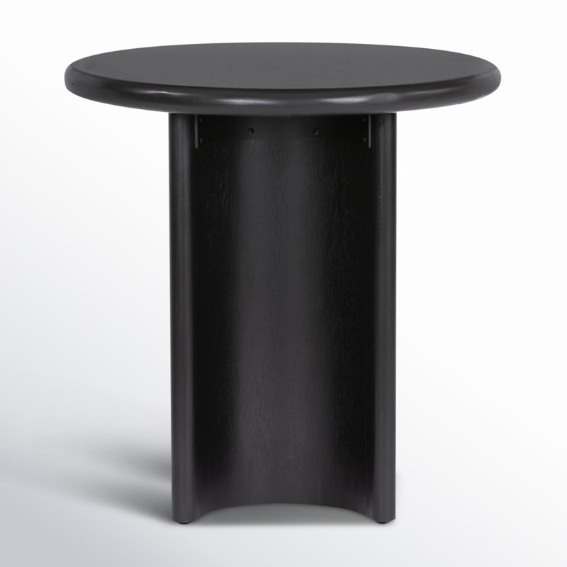 Paden End Table - Sandy Acacia, Black