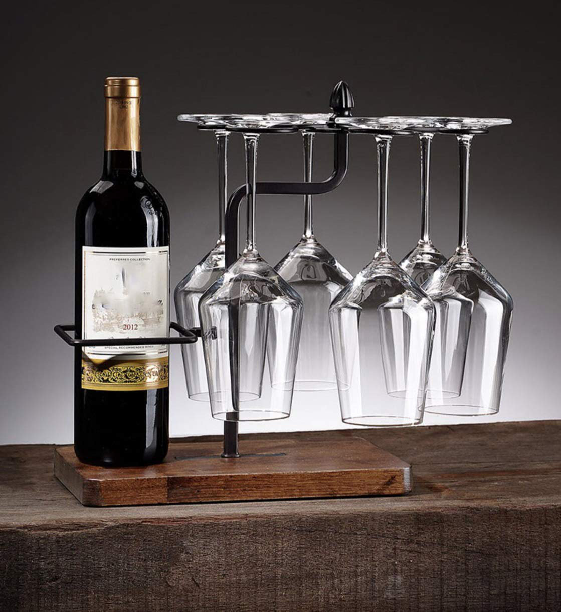 NILICAN Stemware Racks Kitchen Bar Table Decoration Metal Drying Rac