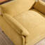 Fauteuil surdimensionné simple en chenille, fauteuil d'appoint large et profond, fauteuil rembourré moderne et confortable, canapé-lit avec coussins-133138363