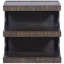 Ridge Solid Wood End Table-1706256178