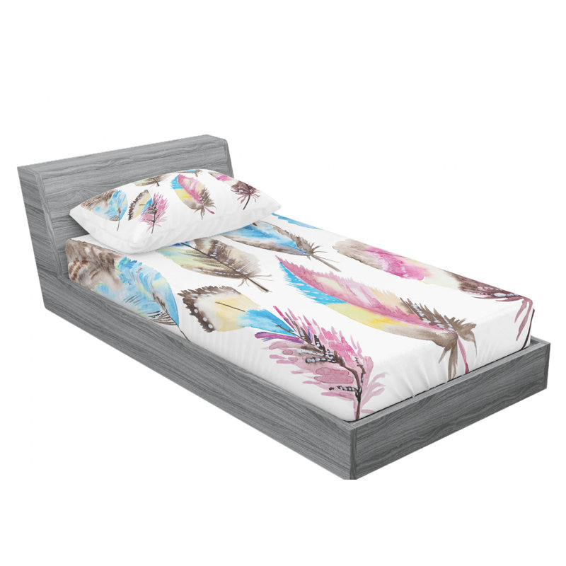 Microfiber Sheet Set, Twin XL Sheet Set with Fitted Sheet