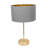 Charlie Gold Stem Metal Table Lamp with Natural with Gold Inner Lamp Shade and LED Bulb-2063244372-2063244394-2063244384