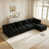 Black -4Seat+1Ottman est en rupture de stock