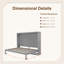 Lit escamotable double pleine grandeur-1392675978-1392675981