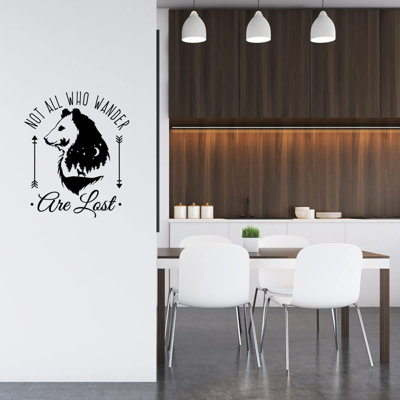 Text & Numbers Non-Wall Damaging Wall Decal