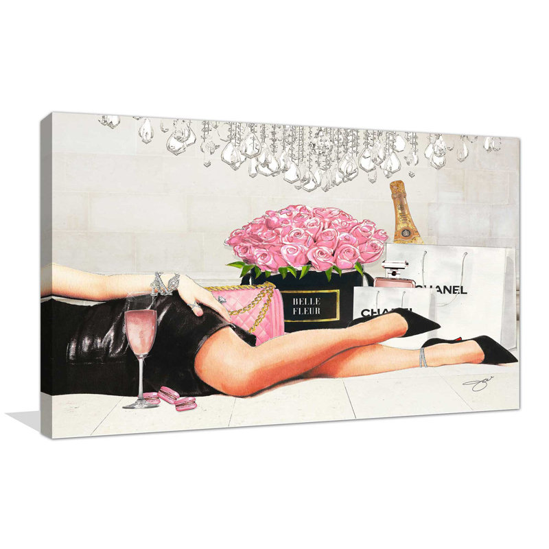 The Finer Things (Horizontal) par By Jodi - impression, H 24 po x l 40 po x P 1,5 po, Toile tendue