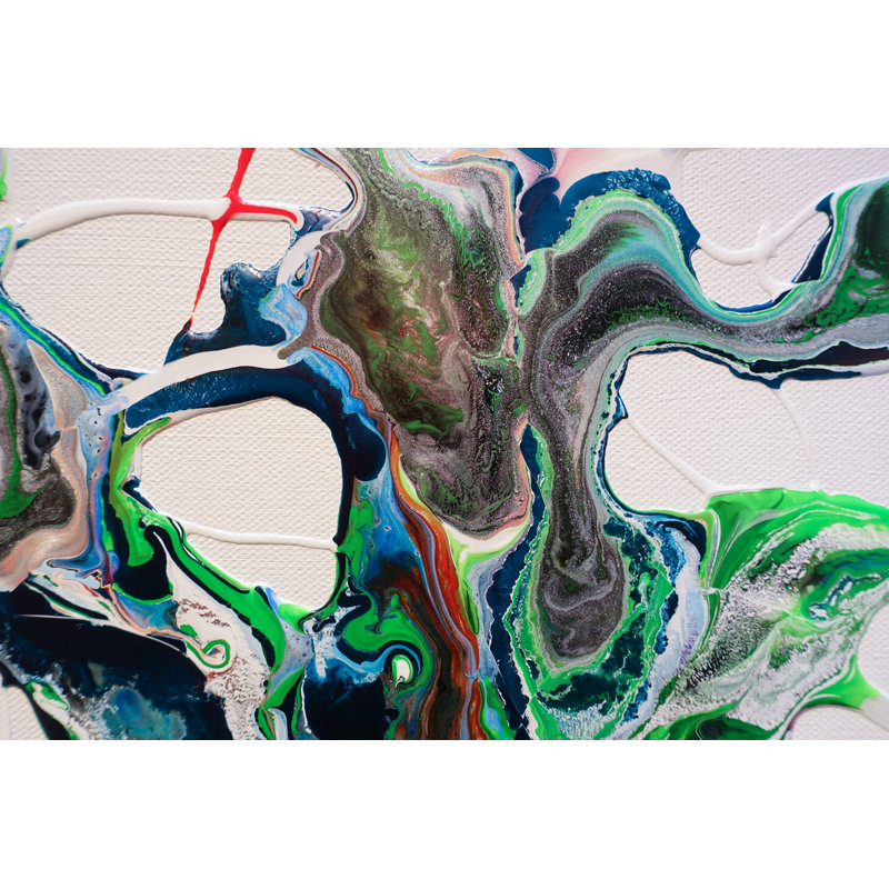Overlapping Connections Painting by Cynthia White
