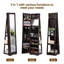 Armoire à bijoux Modern Brown