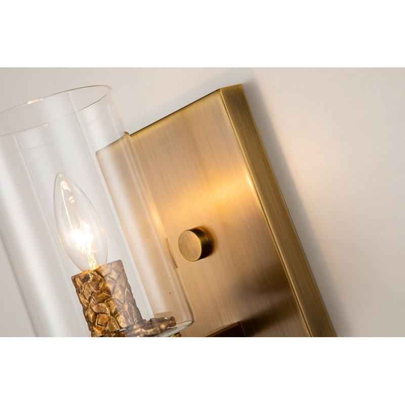 Bolivar 1-Light Wall Sconce, Gold