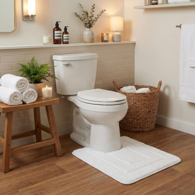 U-Shaped Non-Slip Bathroom Contour Mat