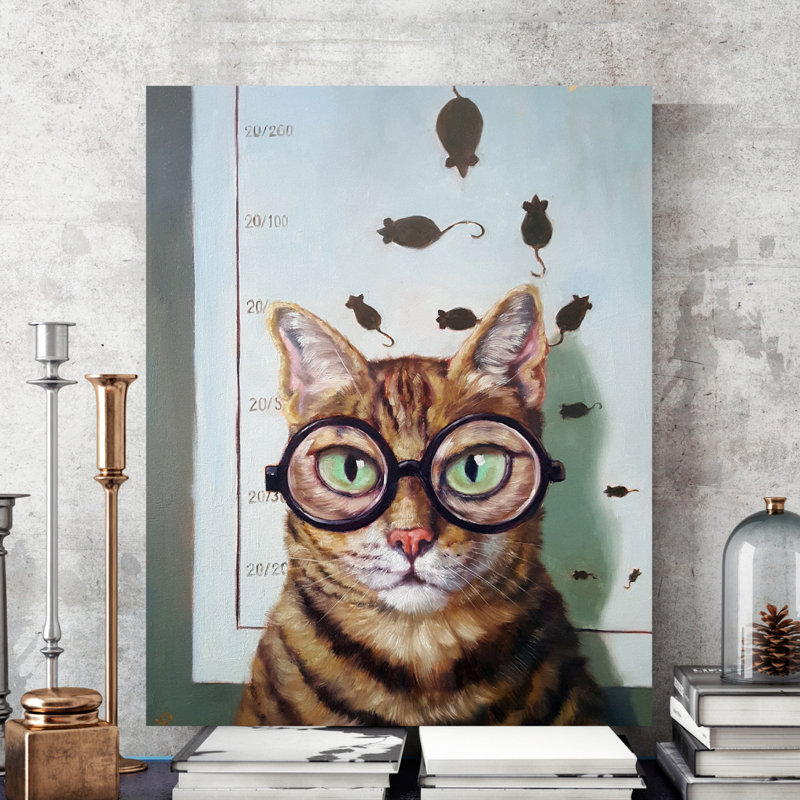 " Feline Eye Exam "