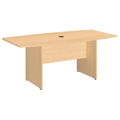 71.54'' Boat Shaped Conference Table