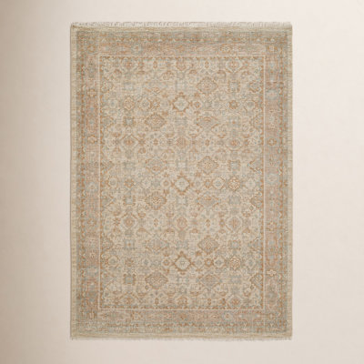 Hand-Knotted Oriental Wool Rug