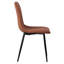 Upholstered  Faux Leather Dining Chair-596875954