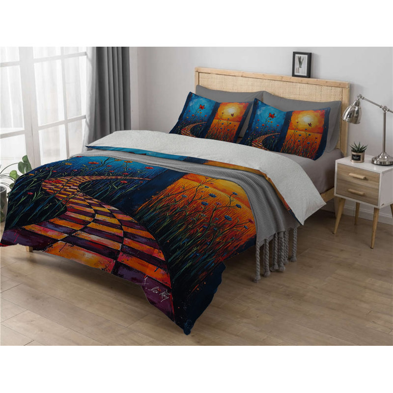 Our Way Home Sherpa Comforter Set, Twin