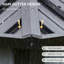 10 pi. L 10 pi. D Pavillon de jardin en aluminium