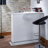 Kite White High Gloss Finish Bar Table