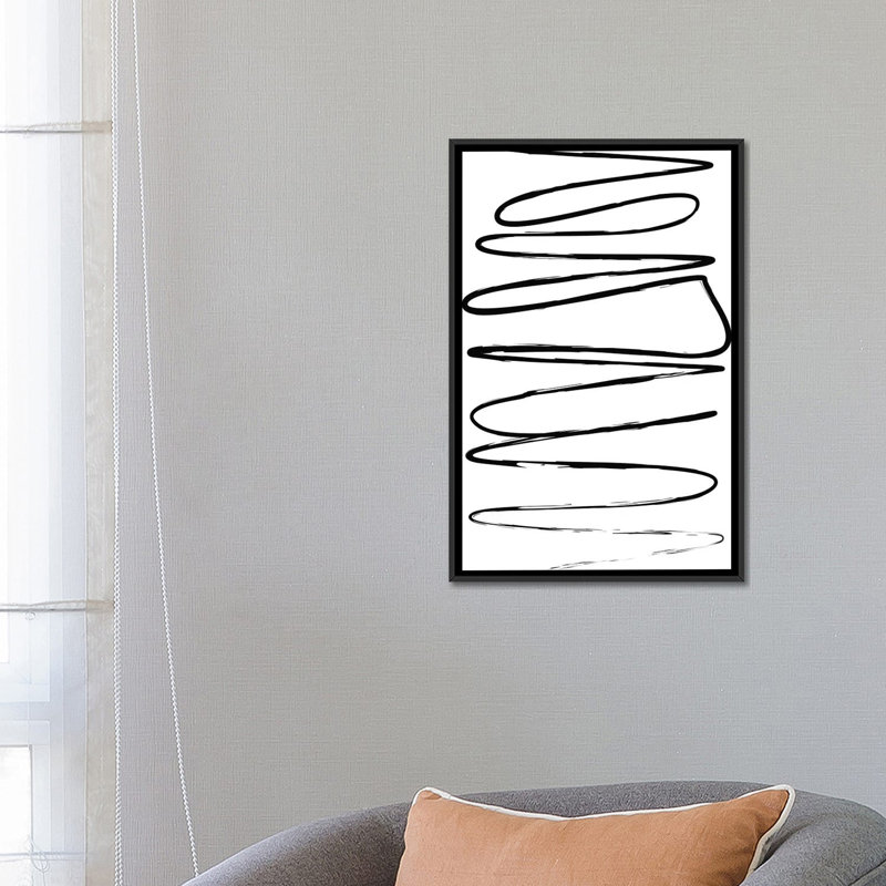 «Heaven», reproduction sur toile, H 26 po x l 18 po x P 1,5 po, Toile avec cadre noir