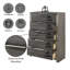 Commode grise, commode grise