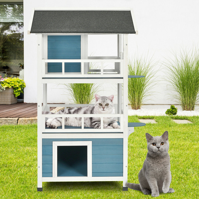Maison de chat Morey Portable