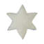 Handmade Hand Felted Wool Christmas Tree Topper - Star of David