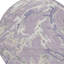 Tapis rond lavable et ivoire 8 po