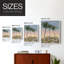 Sunrise Palms II, reproduction encadrée - bois massif-1237852647-1237852654