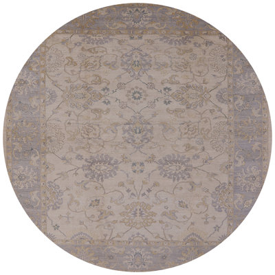 Tapis oriental bleu / jaune clair