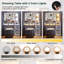 Dressing Table with Lighted Mirror, Stool, Power Outlet, 6 Drawers & Storage Cabinet-1342857935