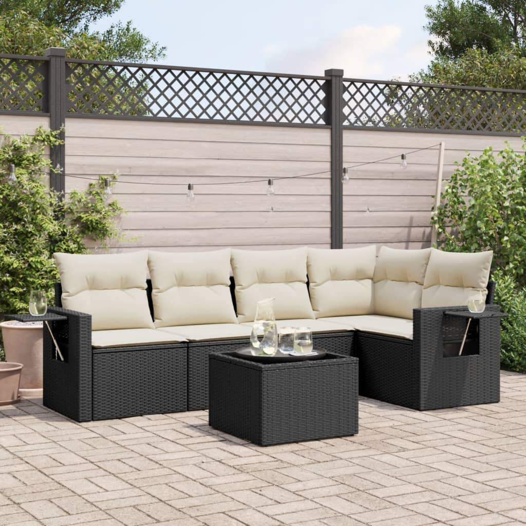 62 cm breites Outdoor-Sitzgruppen-Set Randine mit Kissen