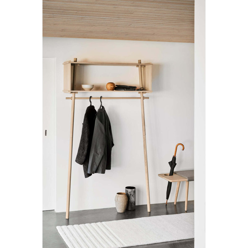 Tojbox Wardrobe (Small), White Oak