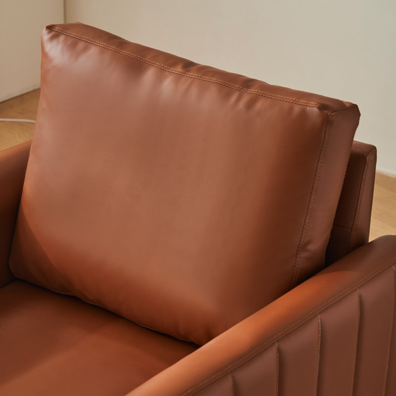 Antlia Faux Leather Armchair