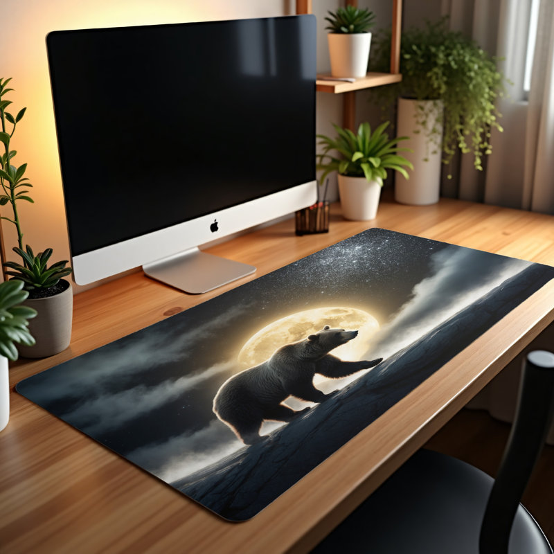 Polyester Desk Pad, 23.6x13.8