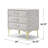 Elegant Upholstered Nightstand Fully Assembled-10002299