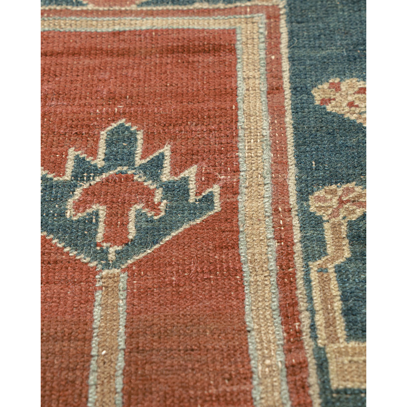 Antique One-of-a-Kind Rectangle 11'4" X 15'1" Hand Knotted Area Rug